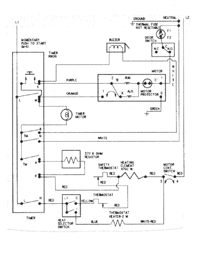 Diagram for PYE2300AZW