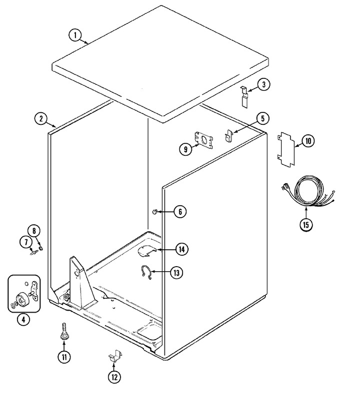 Diagram for CYG4000AWW