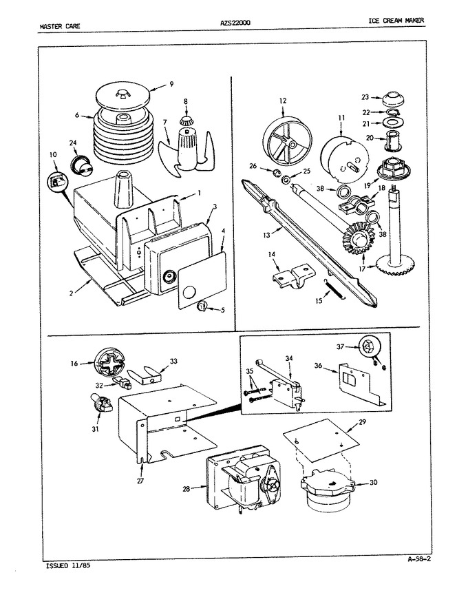 Diagram for AZS22000 (BOM: 5L60B)