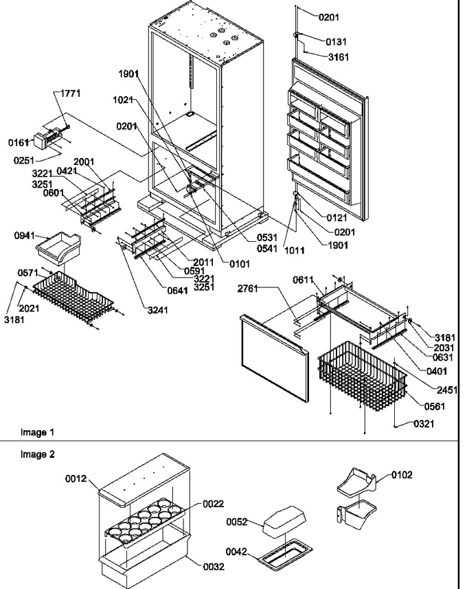 Diagram for B136CAR3 (BOM: P1197502W)