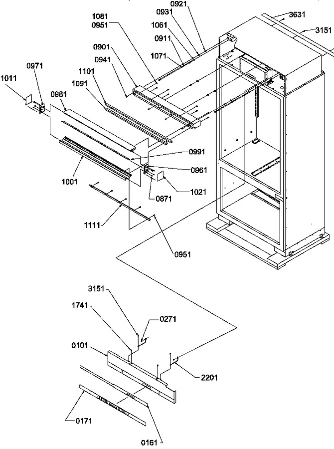 Diagram for B136CAL3 (BOM: P1318401W)
