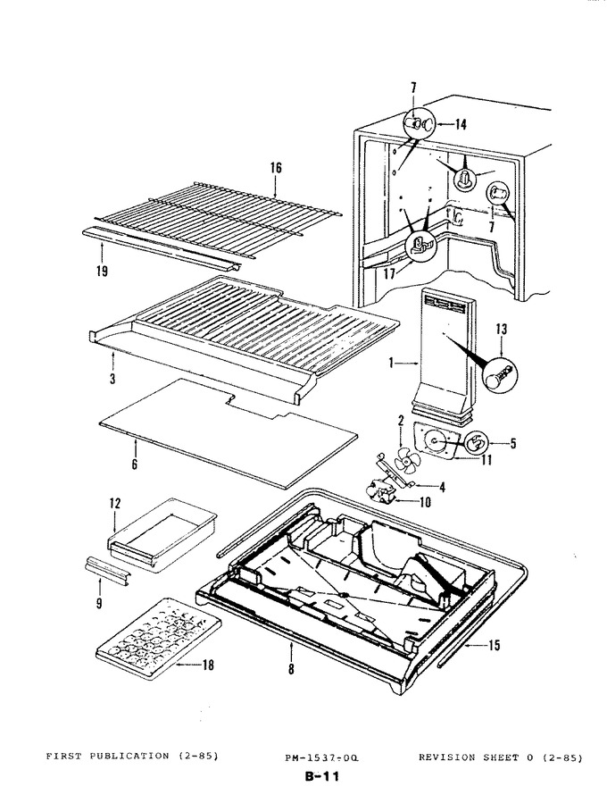 Diagram for RNB23AN-3A (BOM: 4D47A)