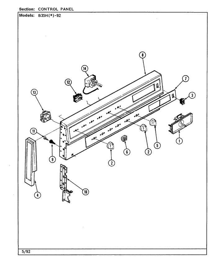 Diagram for B35HN-92X-ON