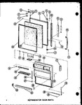 Diagram for 08 - Ref Door Parts
