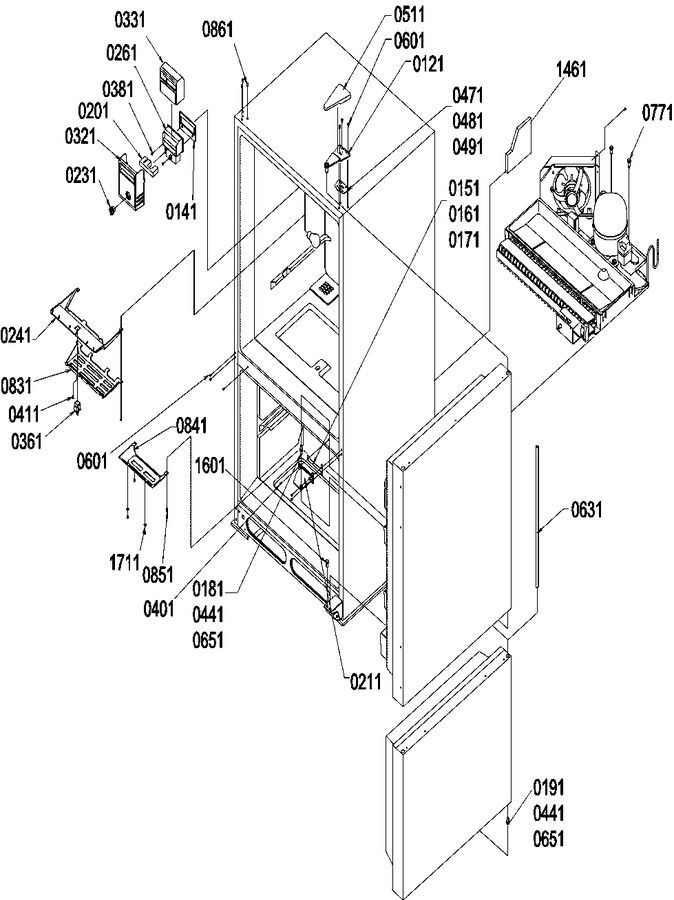 Diagram for BCI21VW (BOM: P1321507W W)
