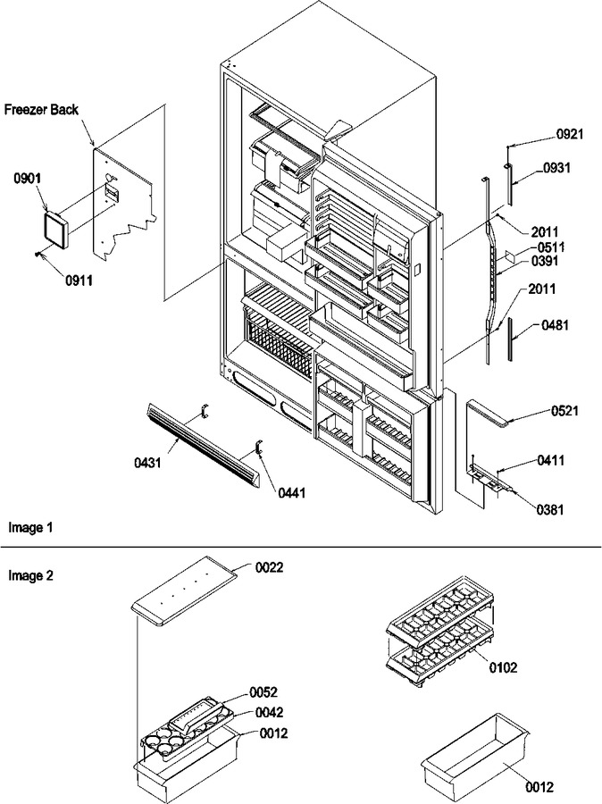Diagram for BCI21VW (BOM: P1321507W W)