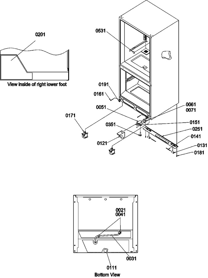 Diagram for BCI21VW (BOM: P1321507W W)