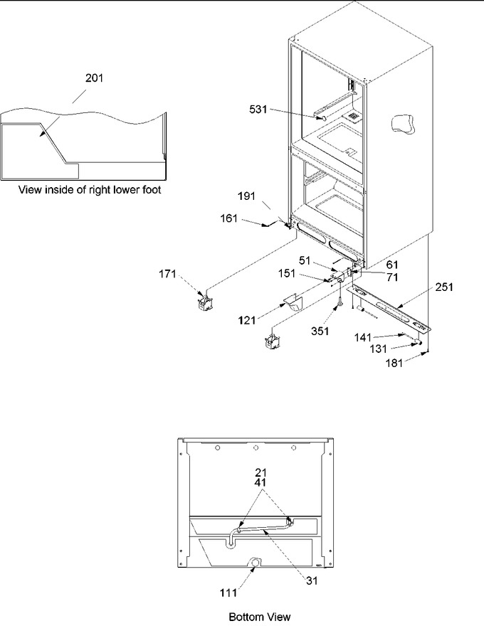Diagram for BX21VL (BOM: P1325002W L)