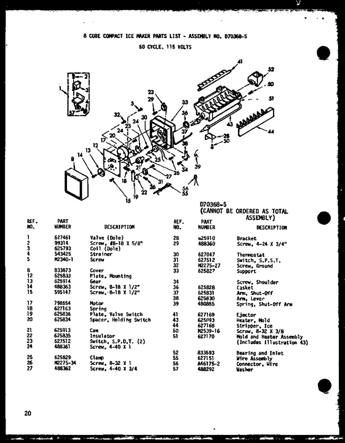Diagram for BCI20E (BOM: P747024W)