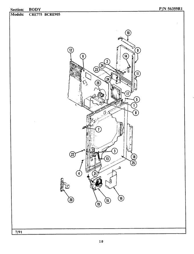 Diagram for CRE775