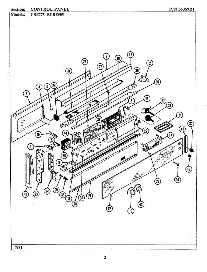 Diagram for BCRE905