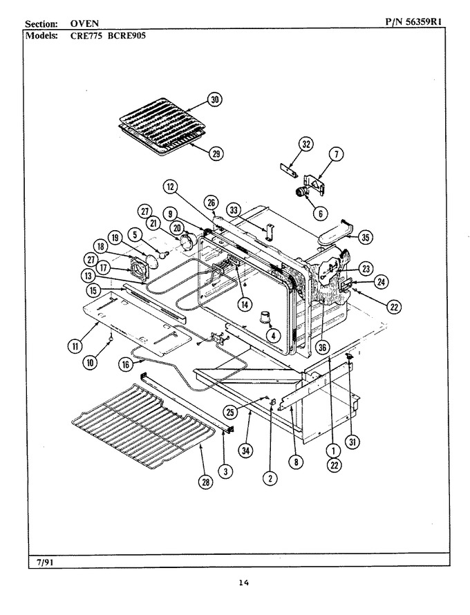 Diagram for BCRE905