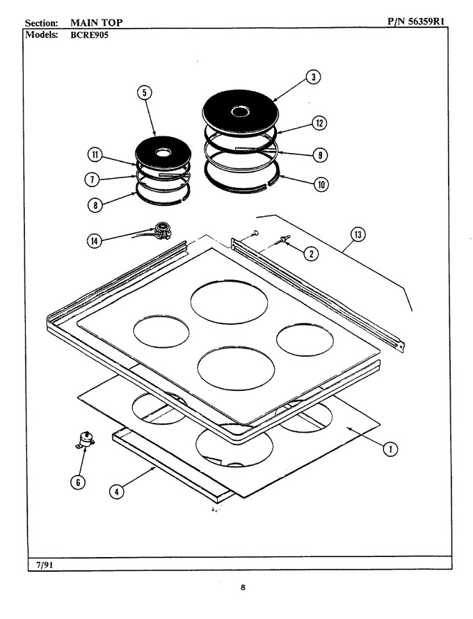 Diagram for BCRE905
