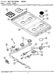 Diagram for 07 - Main Top/gas Controls (xcrg760 Xcrg860)