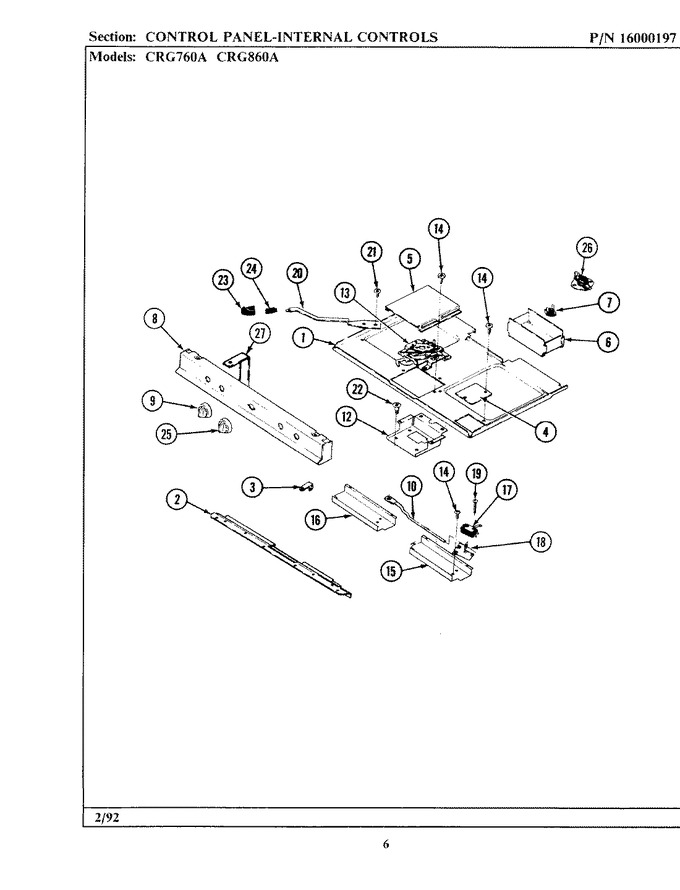 Diagram for CRG860A