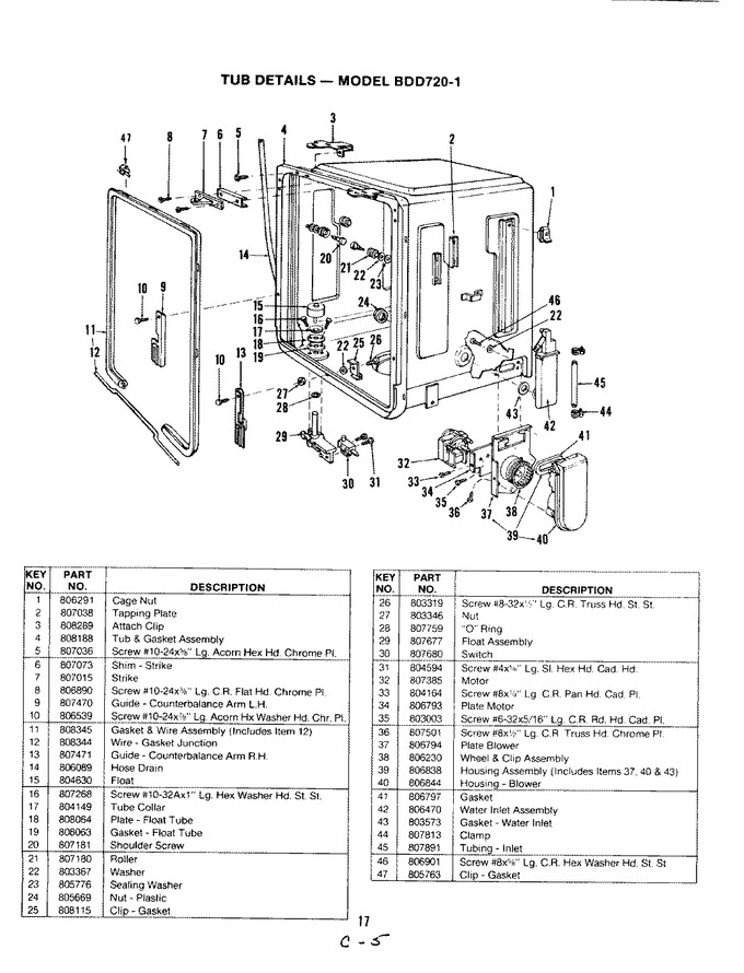 Diagram for BDD720-1