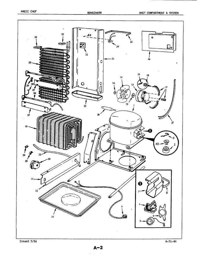 Diagram for BDNS24A9R (BOM: 4N49B)