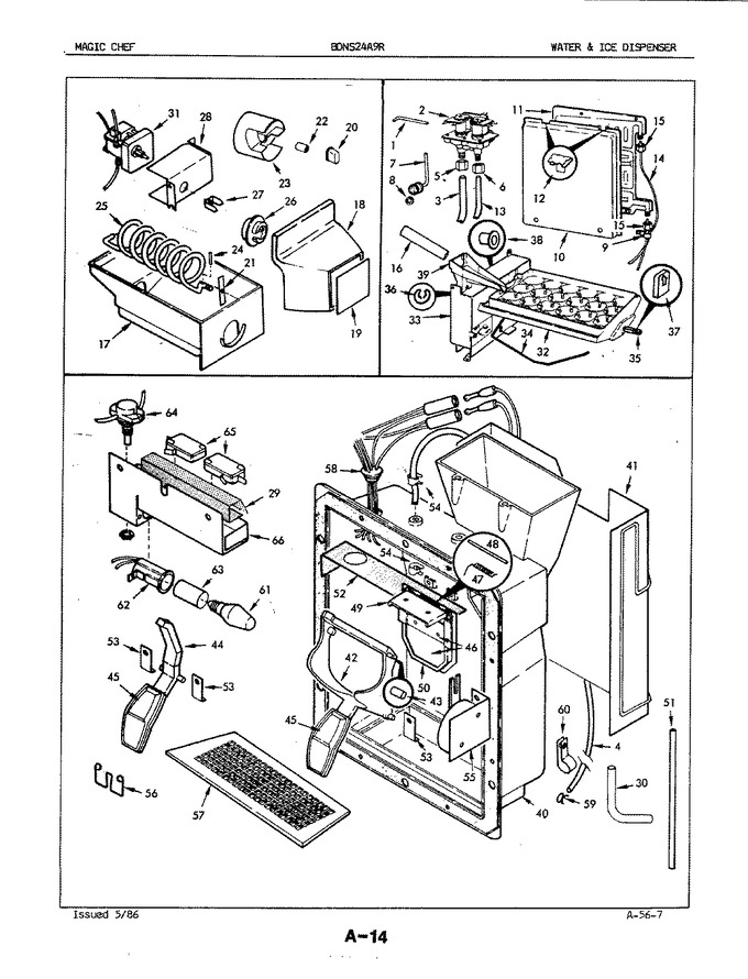 Diagram for BDNS24A9R (BOM: 4N49B)