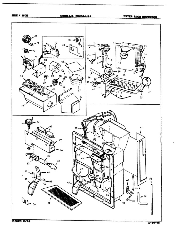 Diagram for BDNS24J9 (BOM: 8N23A)