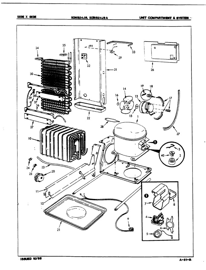 Diagram for BDNS24J9A (BOM: 8N68A)