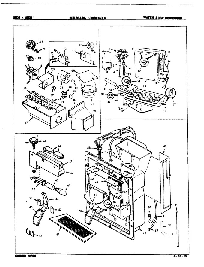 Diagram for BDNS24J9A (BOM: 8N68A)
