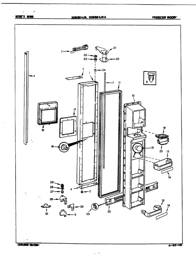 Diagram for BDNS24J9A (BOM: 8N68A)