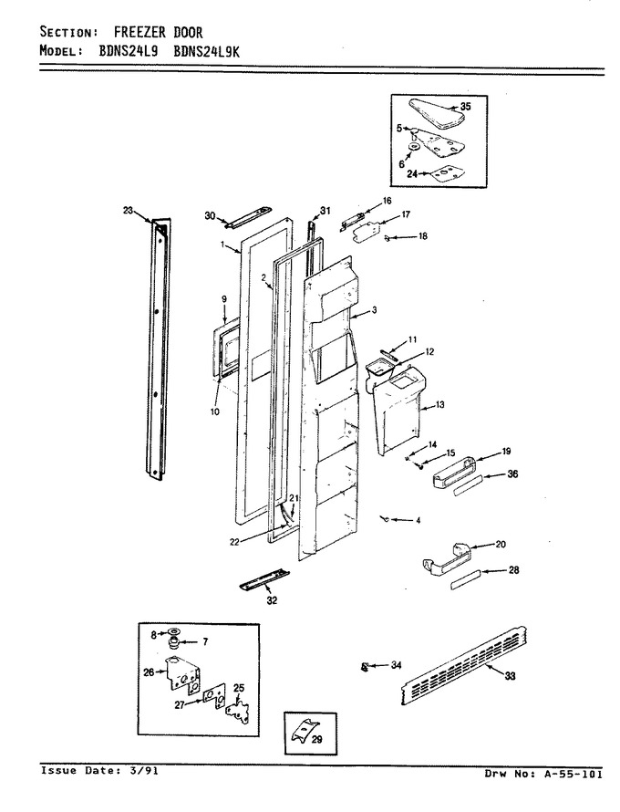 Diagram for BDNS24L9A (BOM: AN92A)