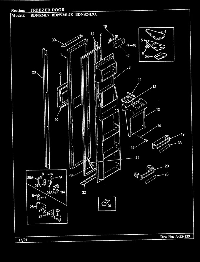 Diagram for BDNS24L9A (BOM: BU86A)