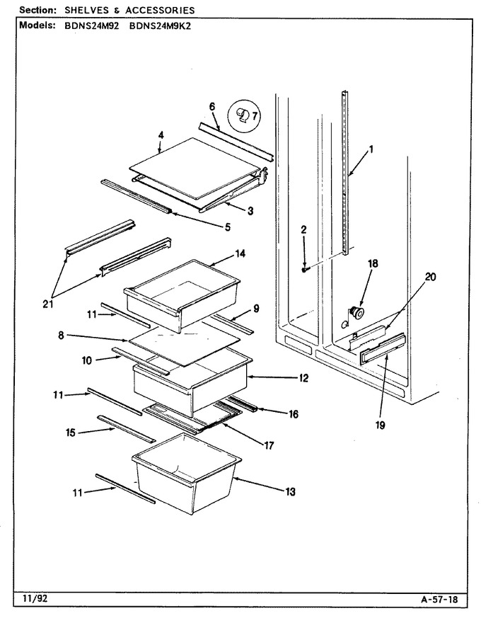 Diagram for BDNS24M92 (BOM: CP86A)