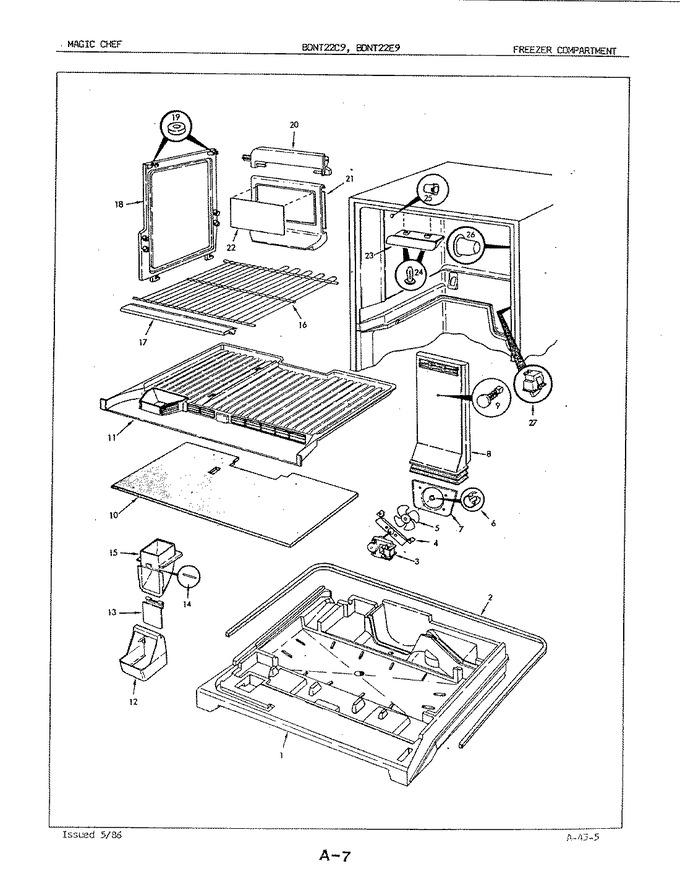 Diagram for BDNT22E9A (BOM: 4B64A)