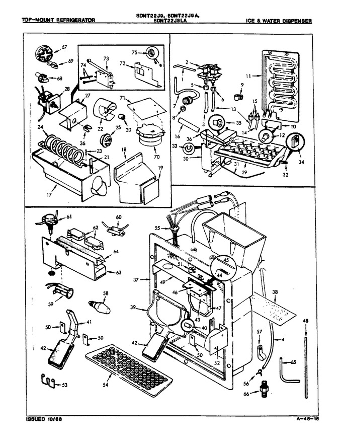 Diagram for BDNT22J9A (BOM: 8B16A)