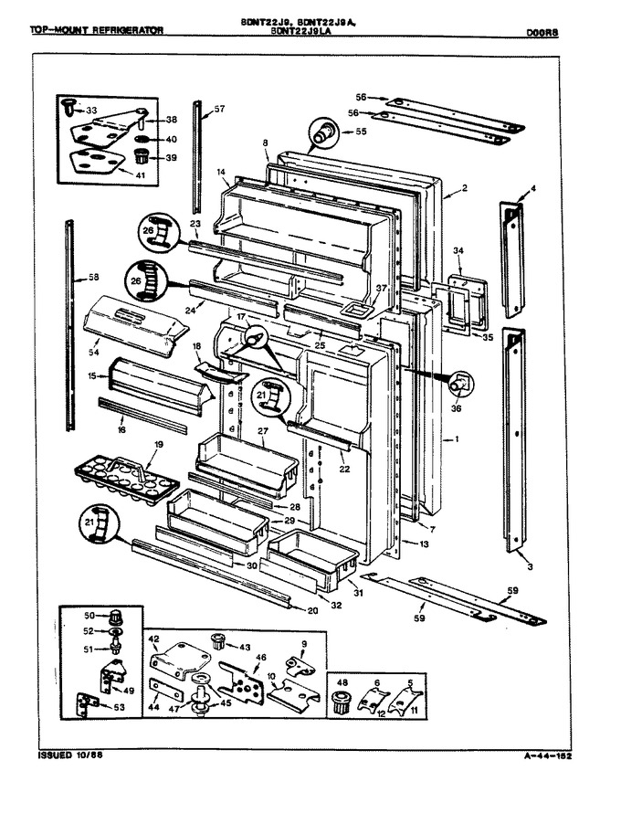Diagram for BDNT22J9A (BOM: 8B16A)