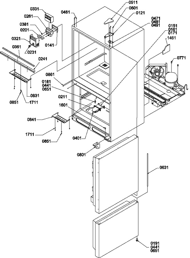 Diagram for BH20TW (BOM: P1316304W W)