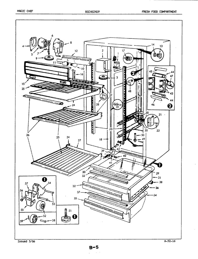 Diagram for BICNS24D9H (BOM: 4L45B)