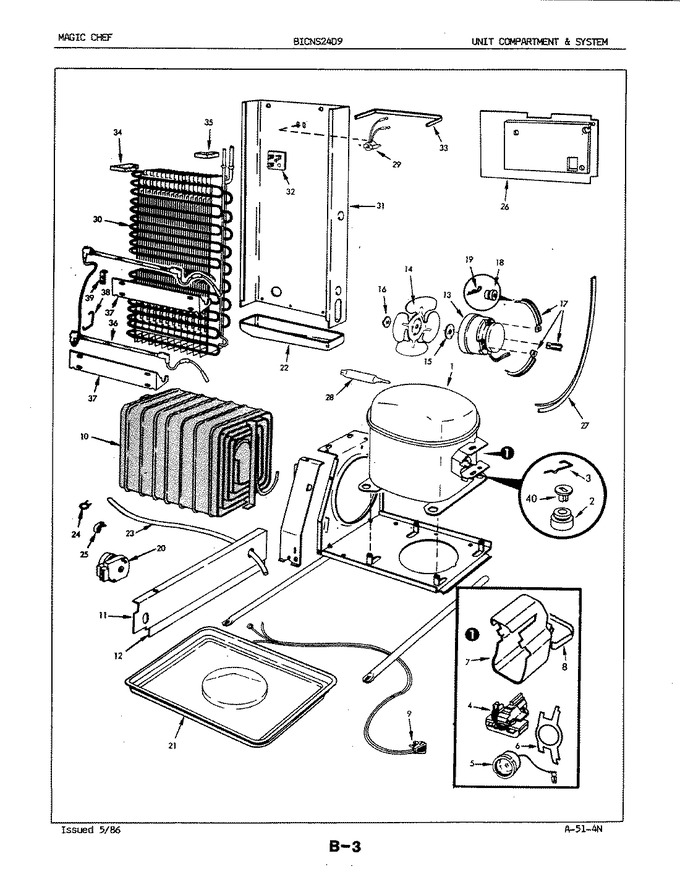 Diagram for BICNS24D9H (BOM: 4L45B)