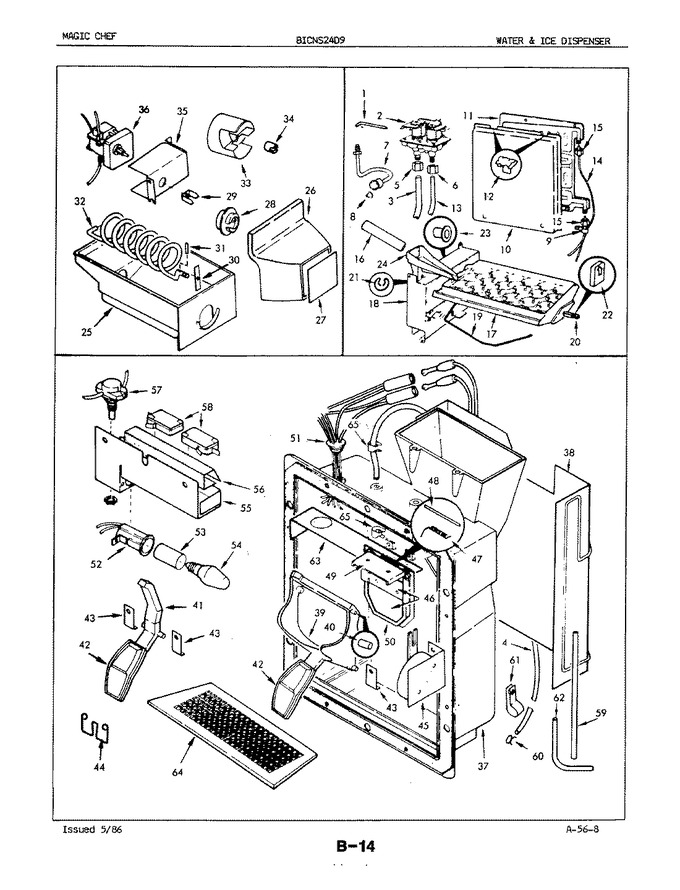 Diagram for BICNS24D9H (BOM: 4L45B)