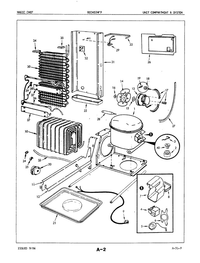 Diagram for BICNS24F9H (BOM: 5L54B)
