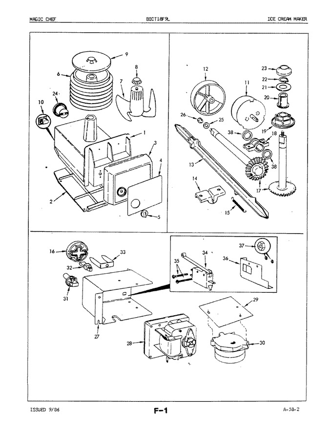 Diagram for BICT18F9LH (BOM: 5B52A)