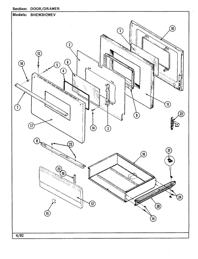 Diagram for BNEW3H2WEV