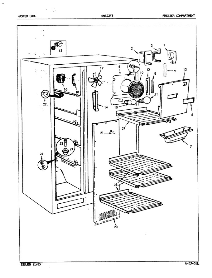 Diagram for BNS22F5A (BOM: 5L53A)