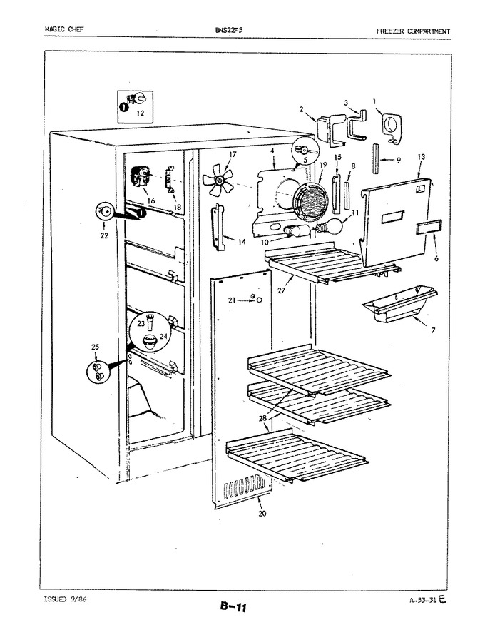 Diagram for BNS22F5A (BOM: 5L53B)