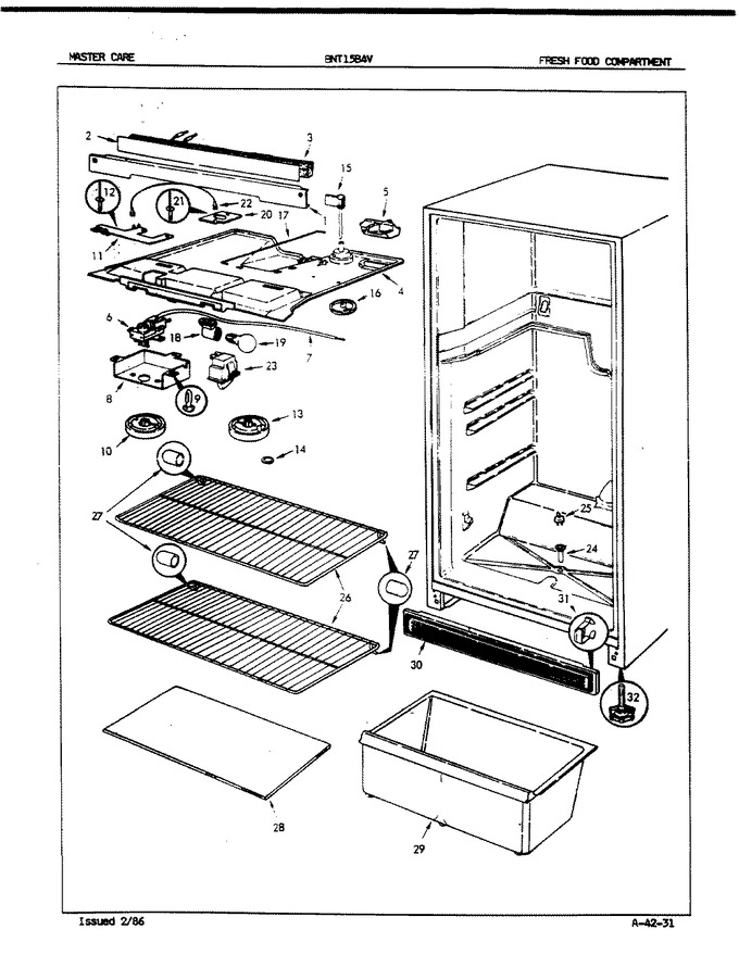 Diagram for BNT15B4VA (BOM: 7A17A)