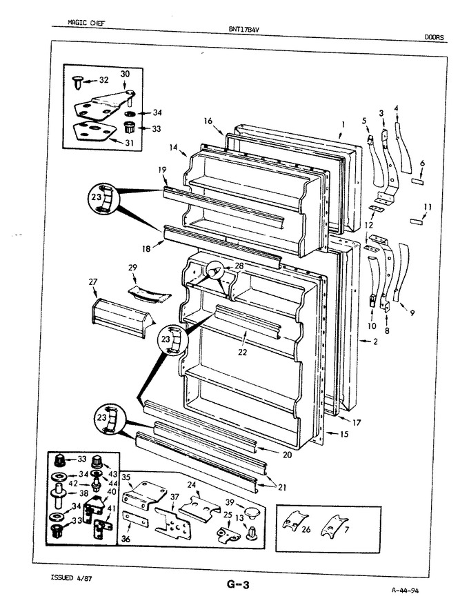Diagram for BNT17B4VA (BOM: 5A67B)