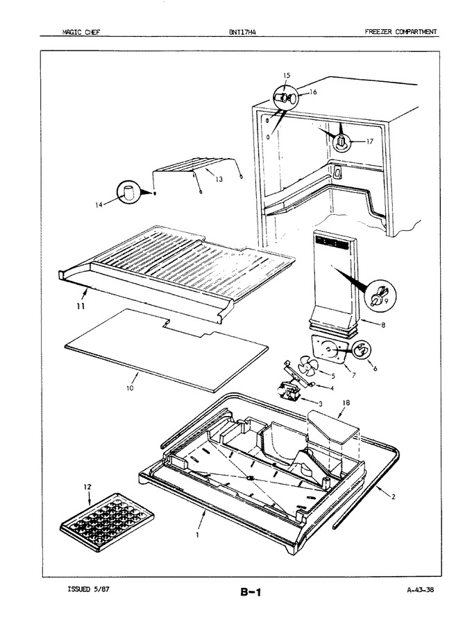 Diagram for BNT17H4A (BOM: 7A68A)