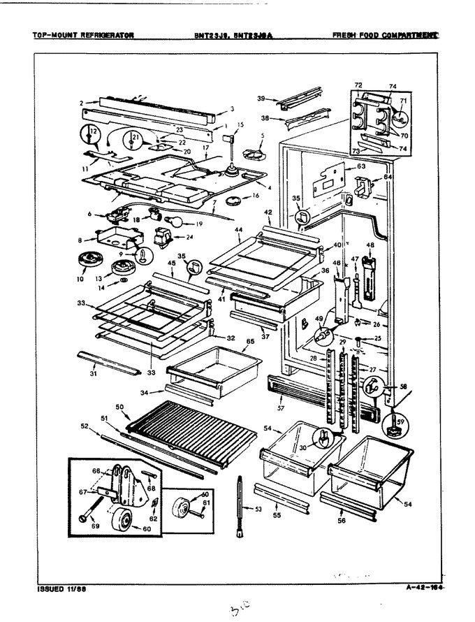 Diagram for BNT23J9LA (BOM: 8A22B)