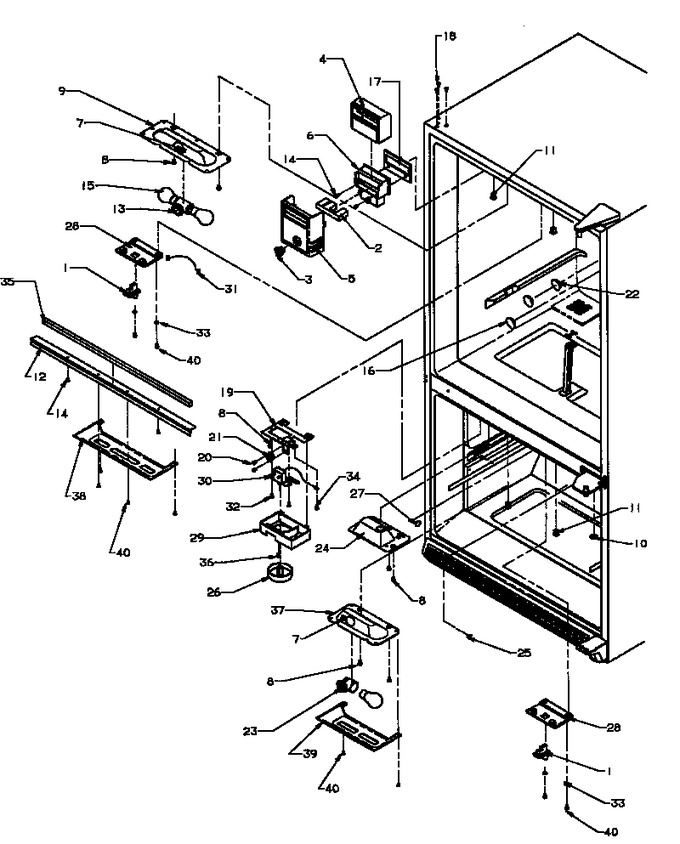Diagram for BZ22RW (BOM: P1161603W W)