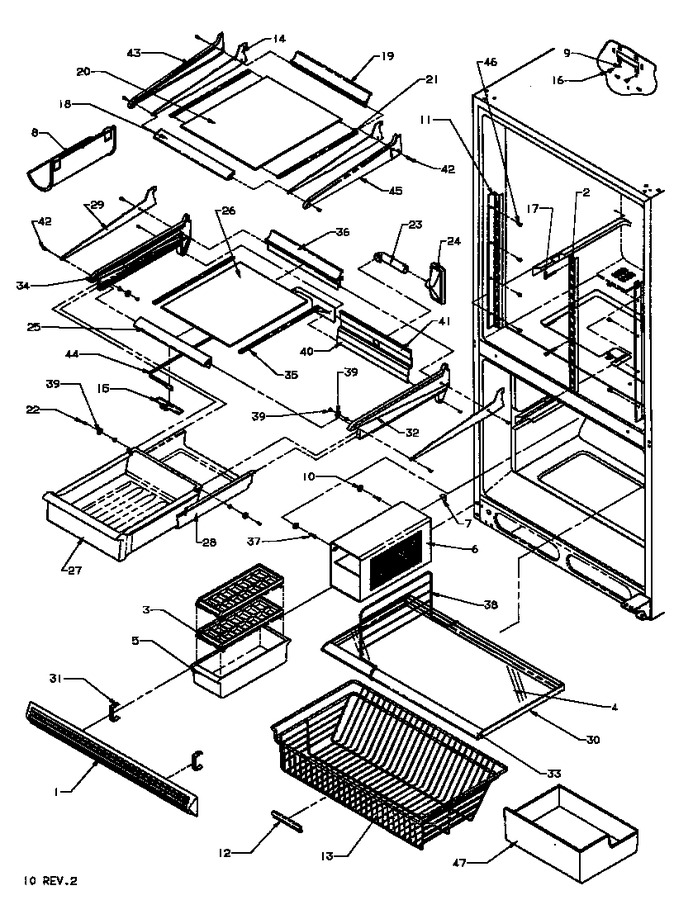 Diagram for BP22A2E (BOM: P1161605W E)