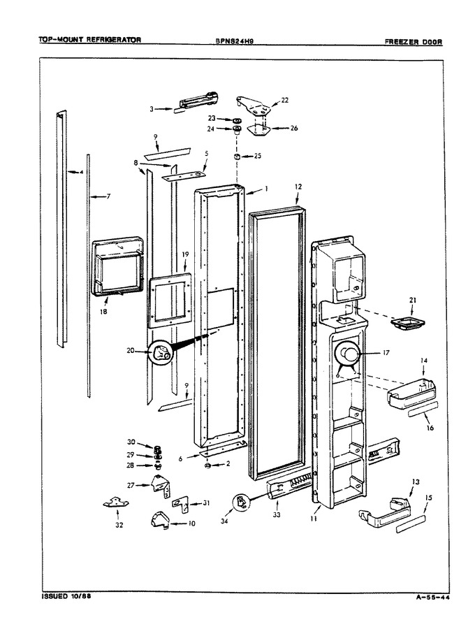 Diagram for BPNS24H9A (BOM: 7N17A)