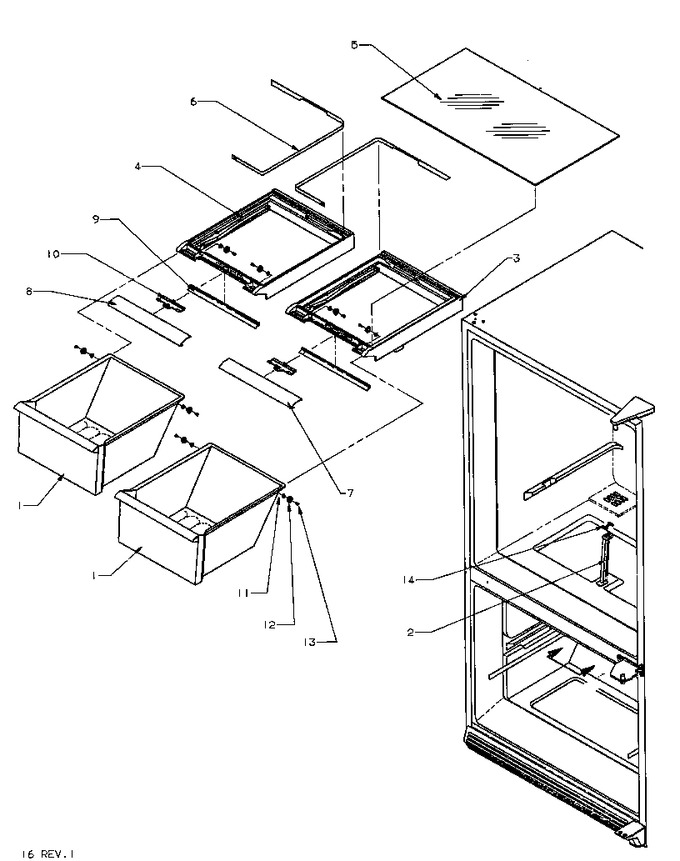 Diagram for BX20RG (BOM: P1161503W G)
