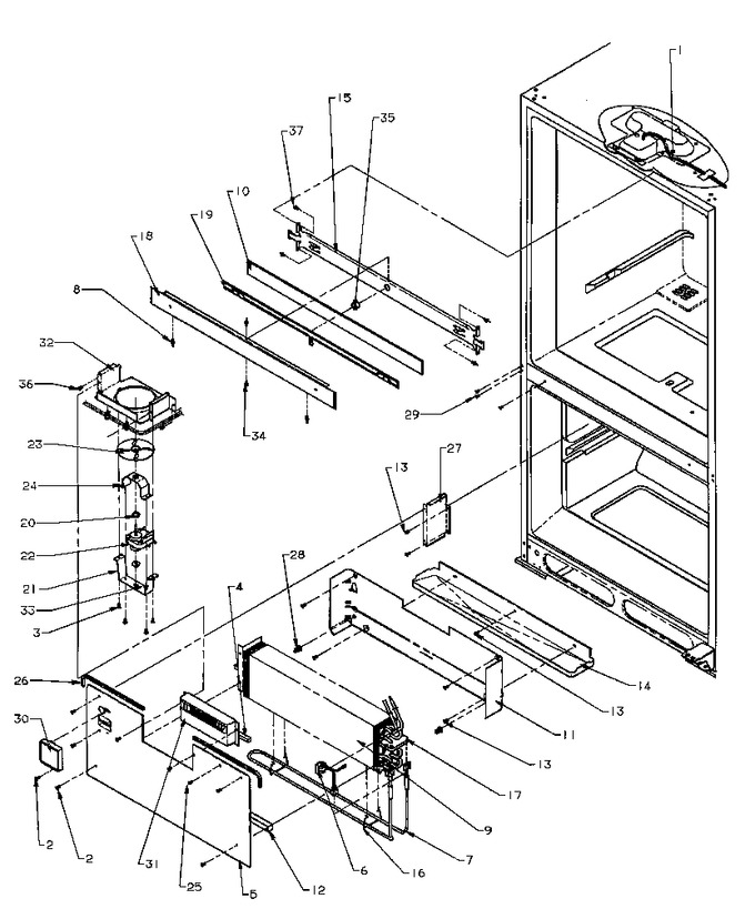 Diagram for BZ20RL (BOM: P1161504W L)